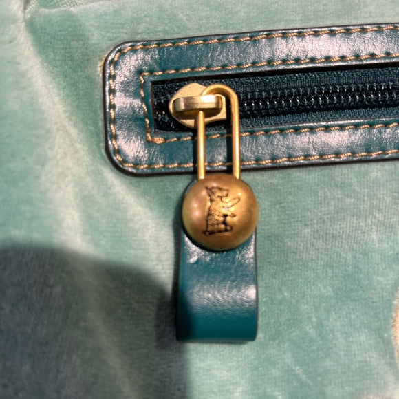 VINTAGE JUICY COUTURE BAG Blue - Picture 10 of 16